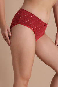 Zivame Regular Rise Full Coverage Hipster Panty (Pack of 3) - Multicolor — thumbnail 11